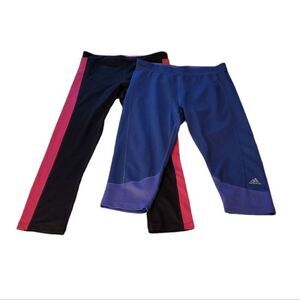 Nike Adidas Bundle Workout Capris M